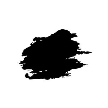 Ink vector dry brush banner. Vector illustration. Grunge hand drawn watercolor Illustrazione stock