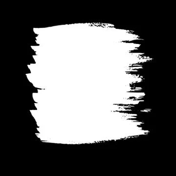 Ink vector dry brush stroke. Vector illustration. Grunge hand drawn watercolor Stock Illustration