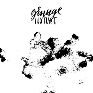 Ink vector splash. Vector illustration. Grunge hand drawn watercolor texture. Stock Illustration
