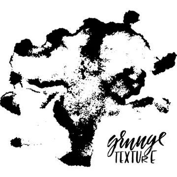 Ink vector splash. Vector illustration. Grunge hand drawn watercolor texture. Stock Illustration