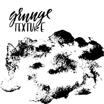 Ink vector splash. Vector illustration. Grunge hand drawn watercolor texture. Stock Illustration
