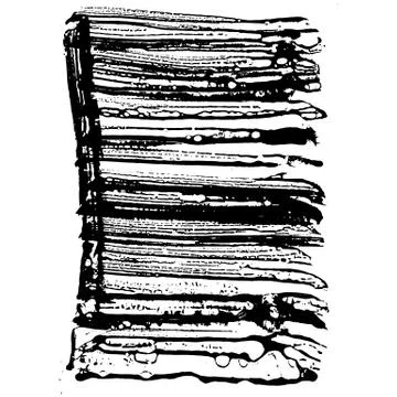 Ink vector splash. Vector illustration. Grunge hand drawn watercolor texture. Illustrazione stock