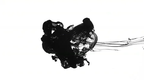 Ink in Water 6- Multiple versions Video stock 508249