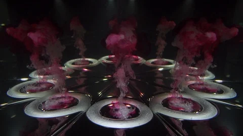 Ink in water abstract 01 Video stock 86375648