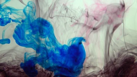 Ink in water, abstract background. Stock Footage 85324590