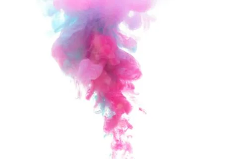 Ink in water abstract background Stock Photos
