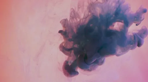 Ink in water, abstract Stock Footage 11149867