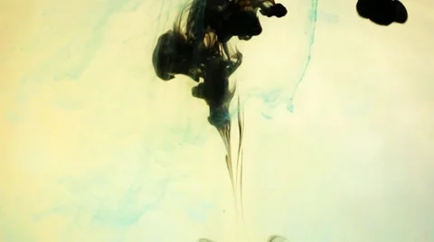 Ink in water, abstract Stock Footage 11149988