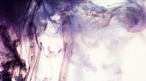 Ink in water, abstract Stock Footage 11150025