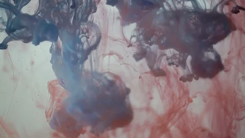 Ink in Water Background Stock Footage 71824092