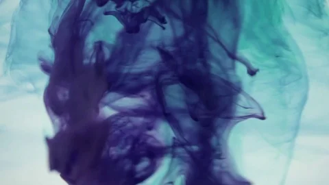 Ink in Water Background Stock Footage 72474353