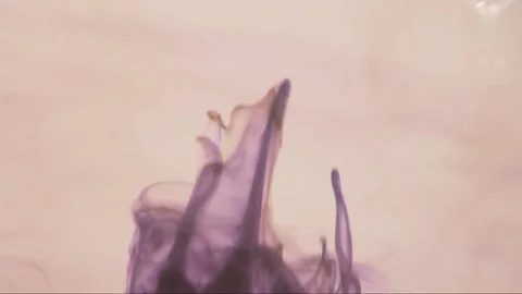Ink in Water Background Stock Footage 72528758