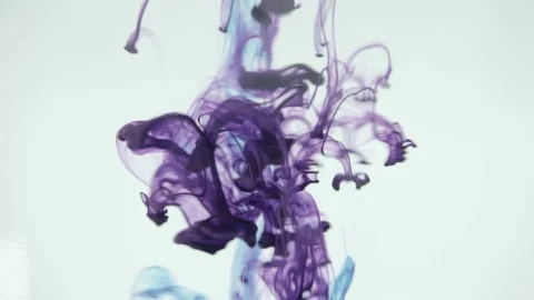 Ink in Water Background Stock Footage 72533477