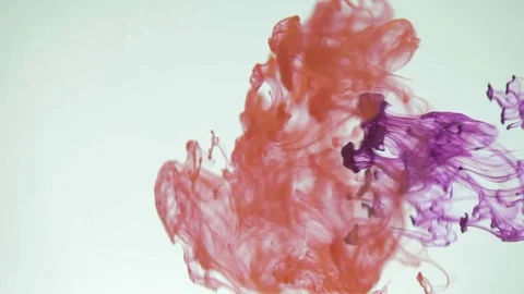 Ink in Water Background Stock Footage 73021935