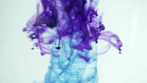 Ink in Water Background Stock Footage 73023328