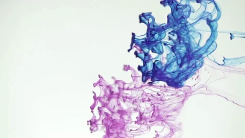Ink in Water Background Stock Footage 73039004