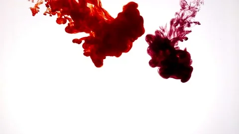 Ink in water background Stock Footage 141330669