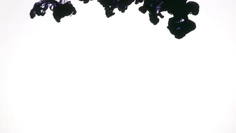 Ink in water background Stock Footage 141332181