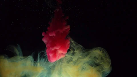 Ink in Water Background 動画素材 281158660