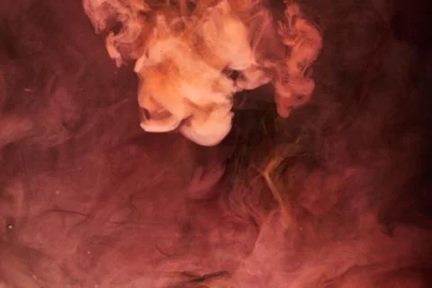 Ink in water background Stock Photos