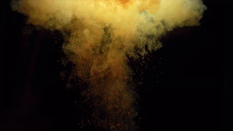 Ink in Water color Background Video stock 281159666