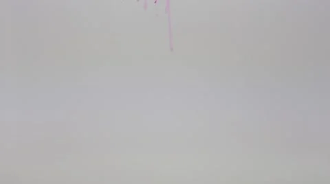 Ink In Water Dripping Background Video stock 48911339