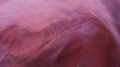 Ink water drop shimmering wave ink mist vapor Video stock 295907947