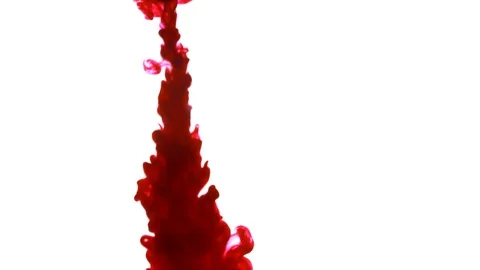 Ink in water effect Stock Footage 97493322