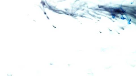 Ink in water effect Stock Footage 97496411