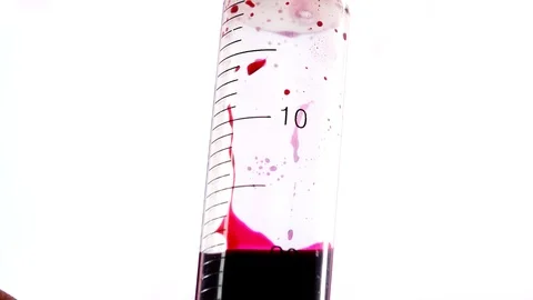 Ink in water effect Stock Footage 97501755