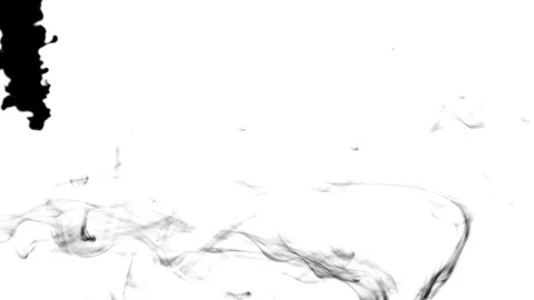 Ink in water effect Stock Footage 97511046