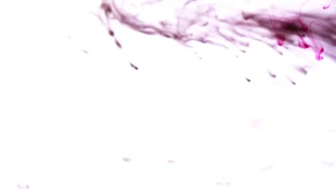 Ink in water effect Stock Footage 97513891
