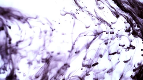 Ink in water effect Stock Footage 97581140