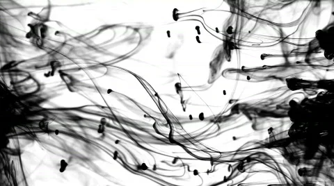 Ink in Water Stock Footage 367101