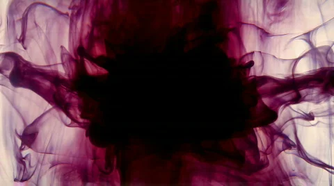 Ink in water Stock Footage 668063
