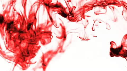 Ink in water Stock Footage 21841006