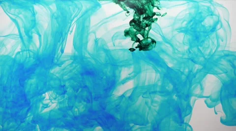 Ink in water Stock Footage 31765952