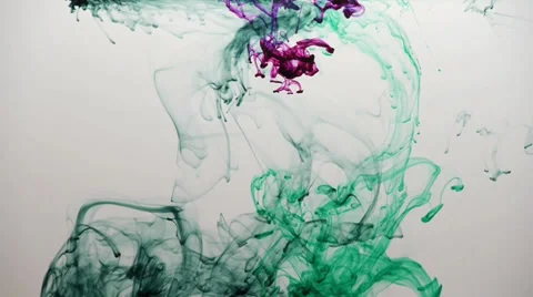 Ink in water Stock Footage 31775036