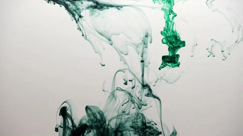 Ink in water Stock Footage 31776185
