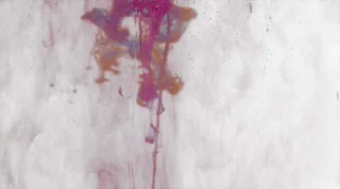 Ink in Water Stock Footage 34524366