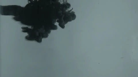 Ink Water Video stock 39093457