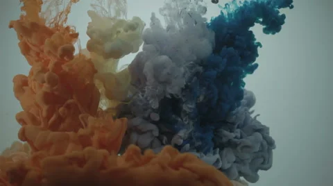 Ink in water Stock Footage 63428589