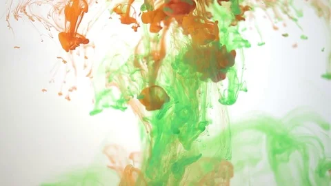 Ink in Water Stock Footage 71824220