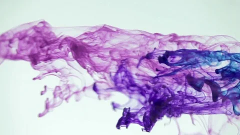 Ink in Water Stock Footage 73022064