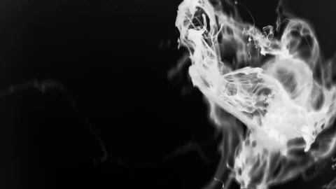 Ink in Water Stock Footage 73049652