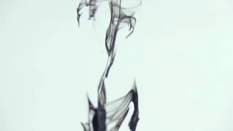 Ink in Water Stock Footage 73053162