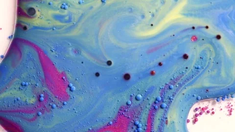 Ink in water Stock Footage 80895768