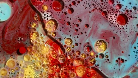 Ink in water Stock Footage 80903358