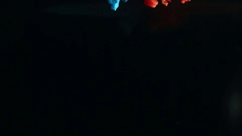 Ink in the water Stock-Footage 81942481