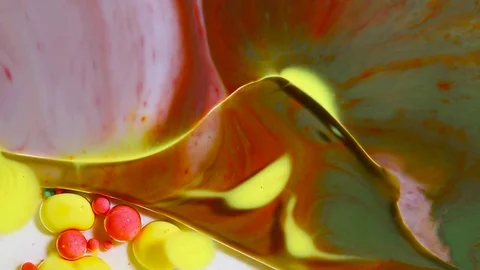 Ink in the water Stock-Footage 84854937